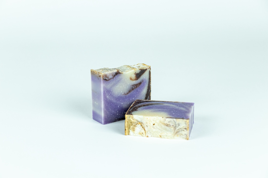 Lavandă, Cafea și Argilă  - igienă și înfrumusețare - săpunuri și articole de igienă - săpun artizanal - Artynos.ro