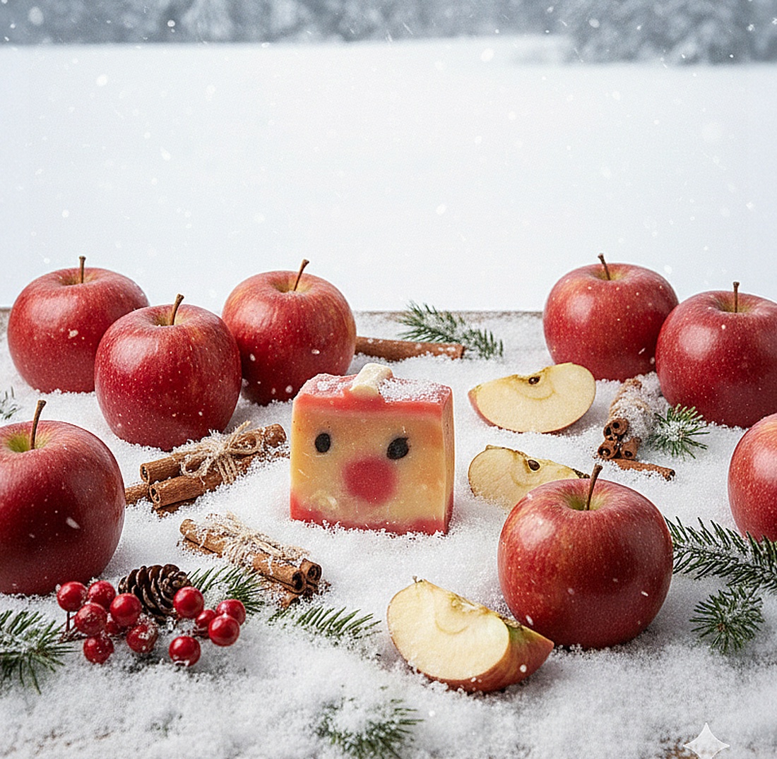 Scorțișoară și Măr - igienă și înfrumusețare - săpunuri și articole de igienă - săpun artizanal - Artynos.ro