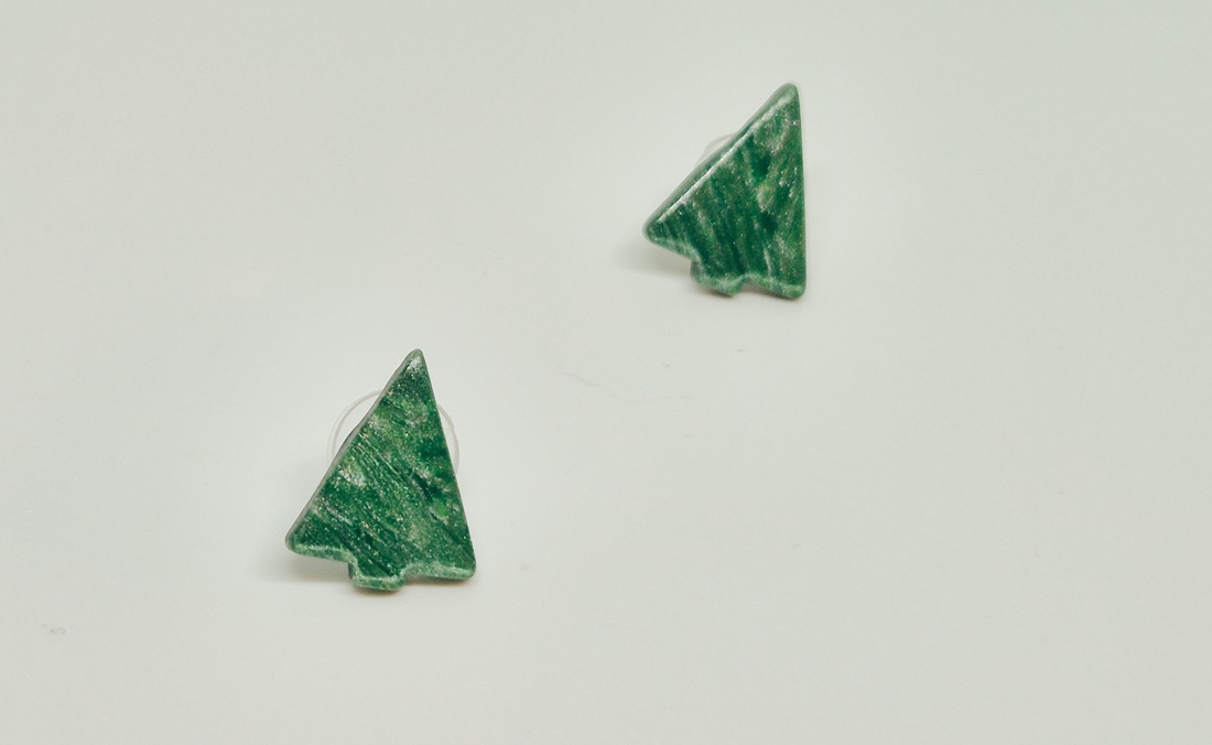 Cercei braduti mici 1 - bijuterii - cercei - cercei cu figurine - Artynos.ro