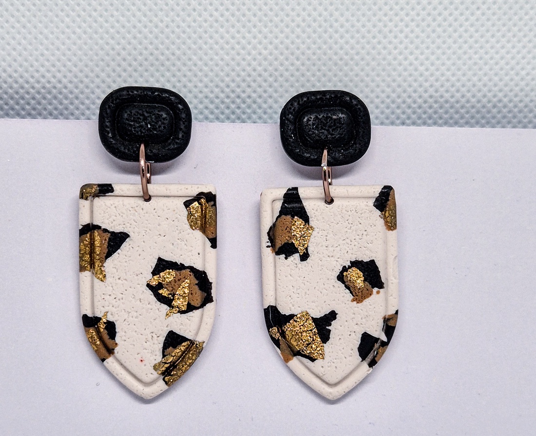 Cercei Animal print - bijuterii - cercei - cercei lungi - Artynos.ro