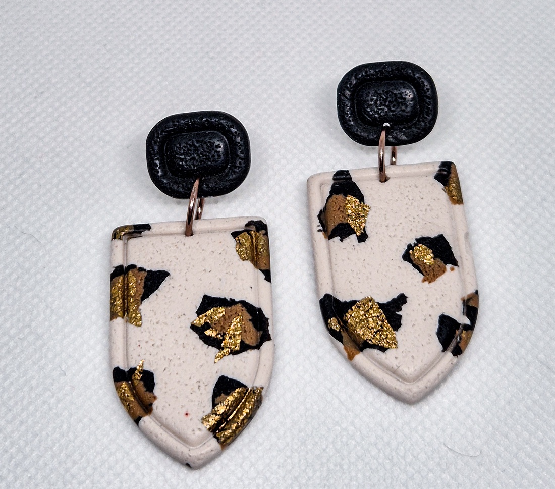 Cercei Animal print - bijuterii - cercei - cercei lungi - Artynos.ro