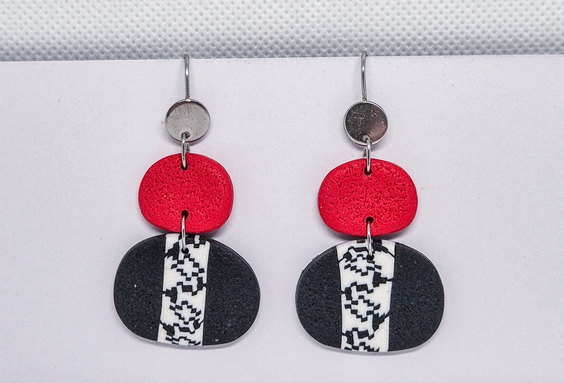 Cercei cu iz tradițional - bijuterii - cercei - cercei lungi - Artynos.ro