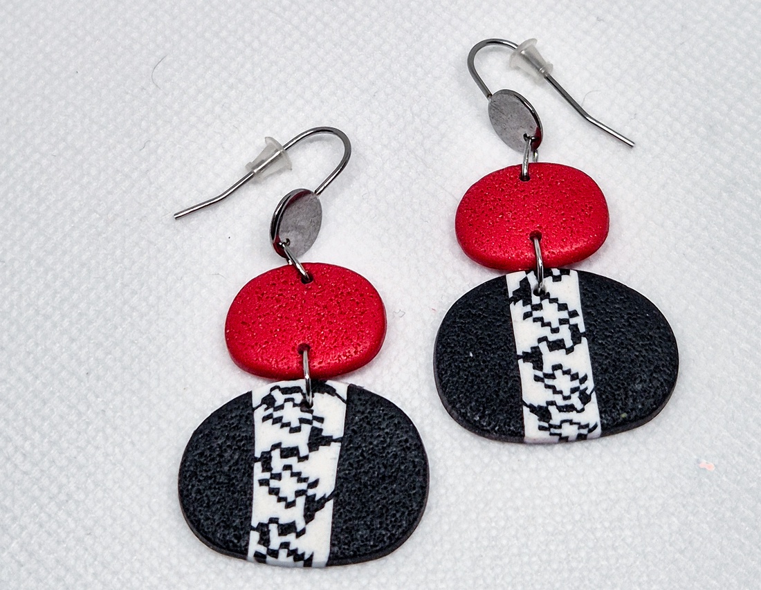 Cercei cu iz tradițional - bijuterii - cercei - cercei lungi - Artynos.ro