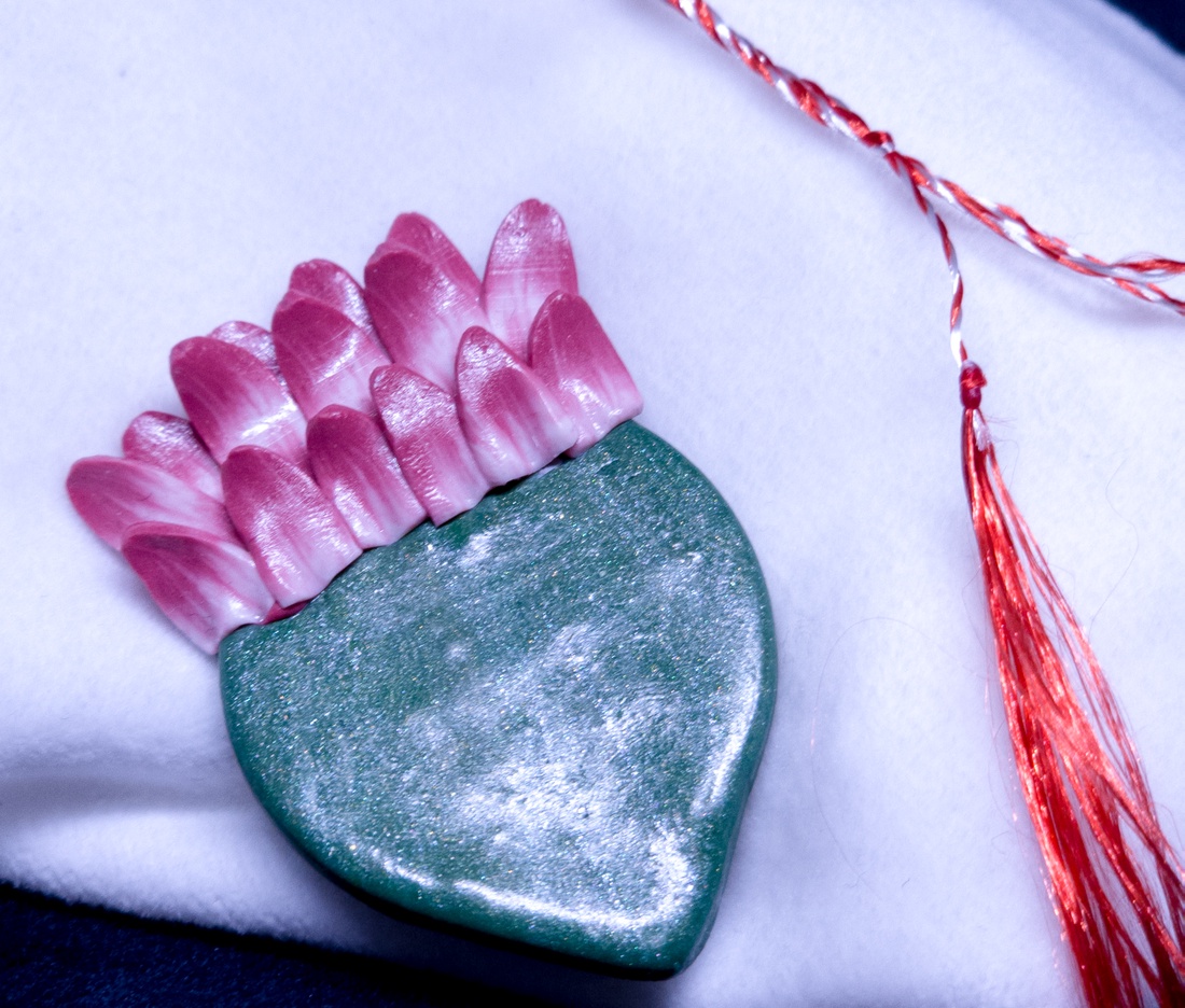 Broșă mărțișor Ciuline - bijuterii - broșe - Artynos.ro