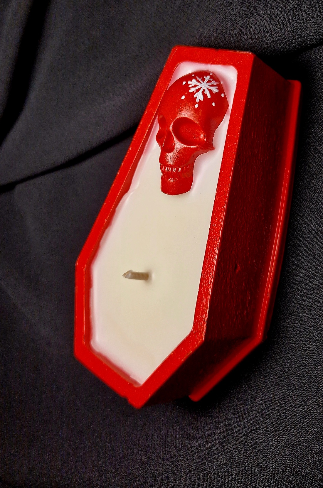 Lumanare Christmas Goth - crăciun - decorațiuni de crăciun de casă - lumânări parfumate de crăciun - Artynos.ro