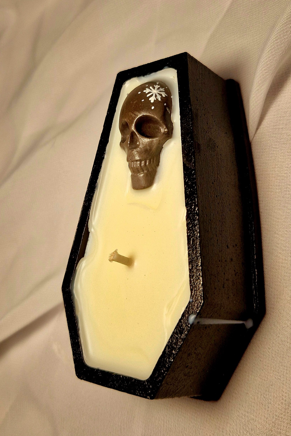 Lumanare Christmas Goth - crăciun - decorațiuni de crăciun de casă - lumânări parfumate de crăciun - Artynos.ro