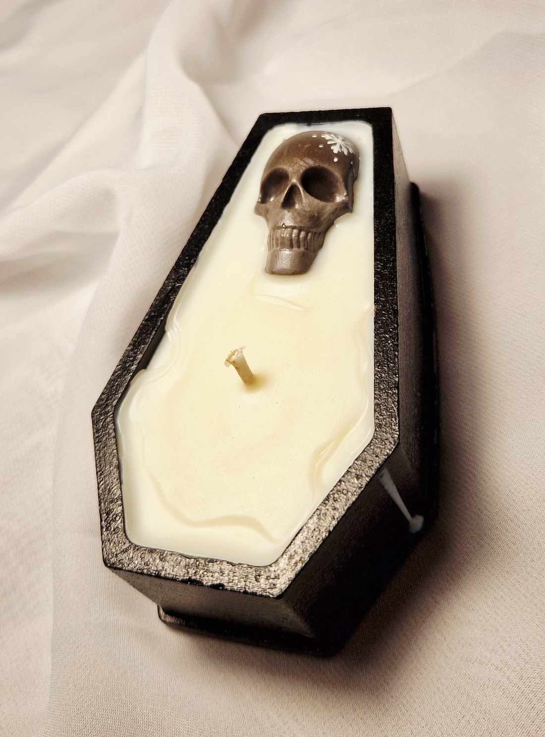 Lumanare Christmas Goth - crăciun - decorațiuni de crăciun de casă - lumânări parfumate de crăciun - Artynos.ro