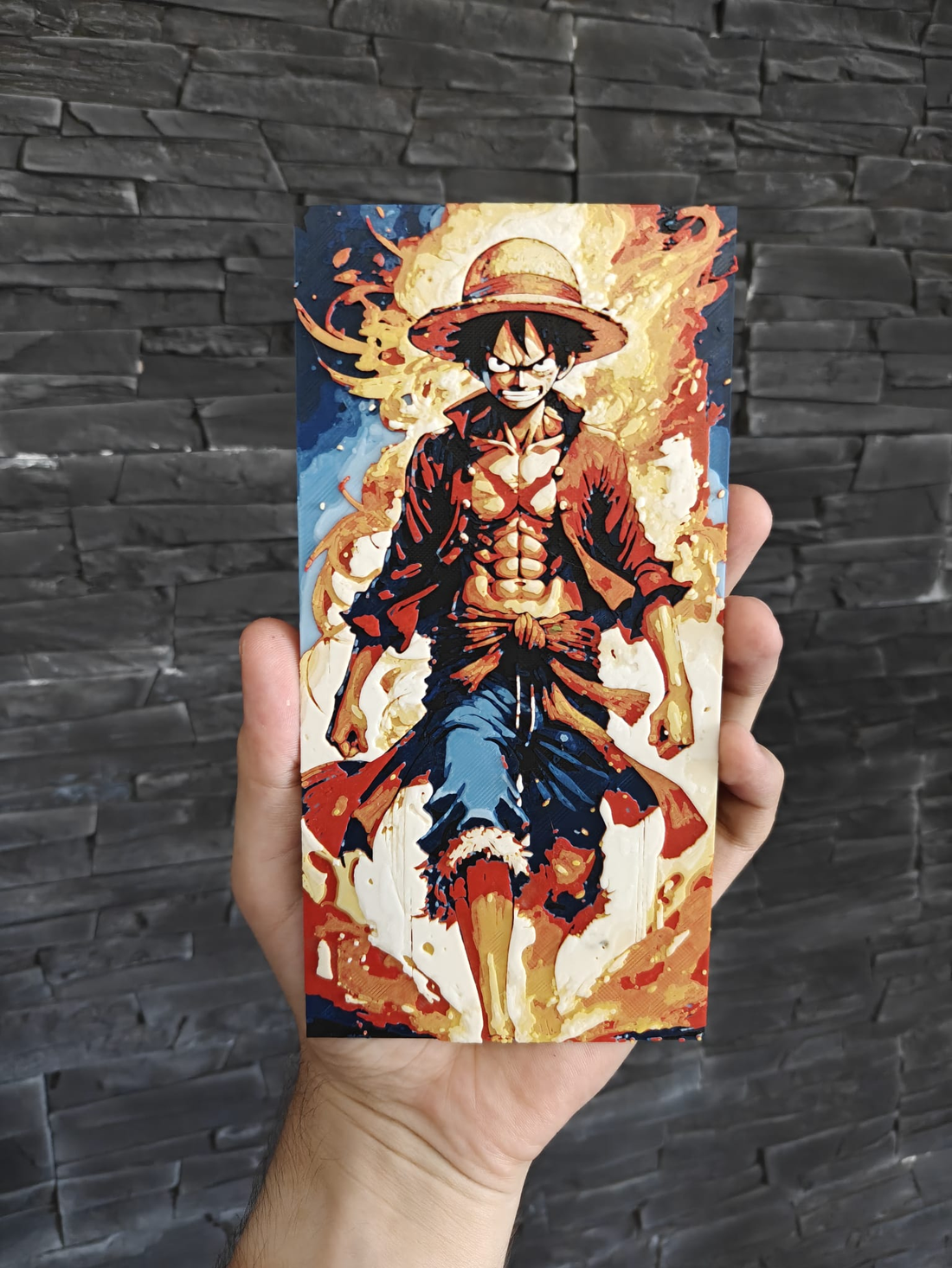 Tablou 3D / Luffy / One Piece - casă & stil de viață - decorațiuni de casă - picturi murale - postere - Artynos.ro
