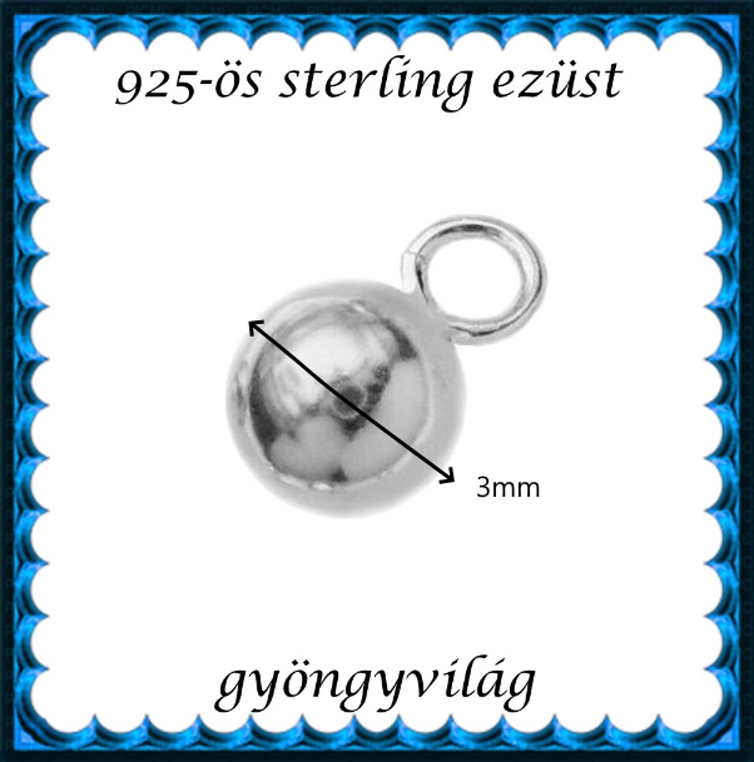 Accesorii pentru bijuterii din argint 925: pandantiv / pandora / dangle EM-F 32 -  - Artynos.ro