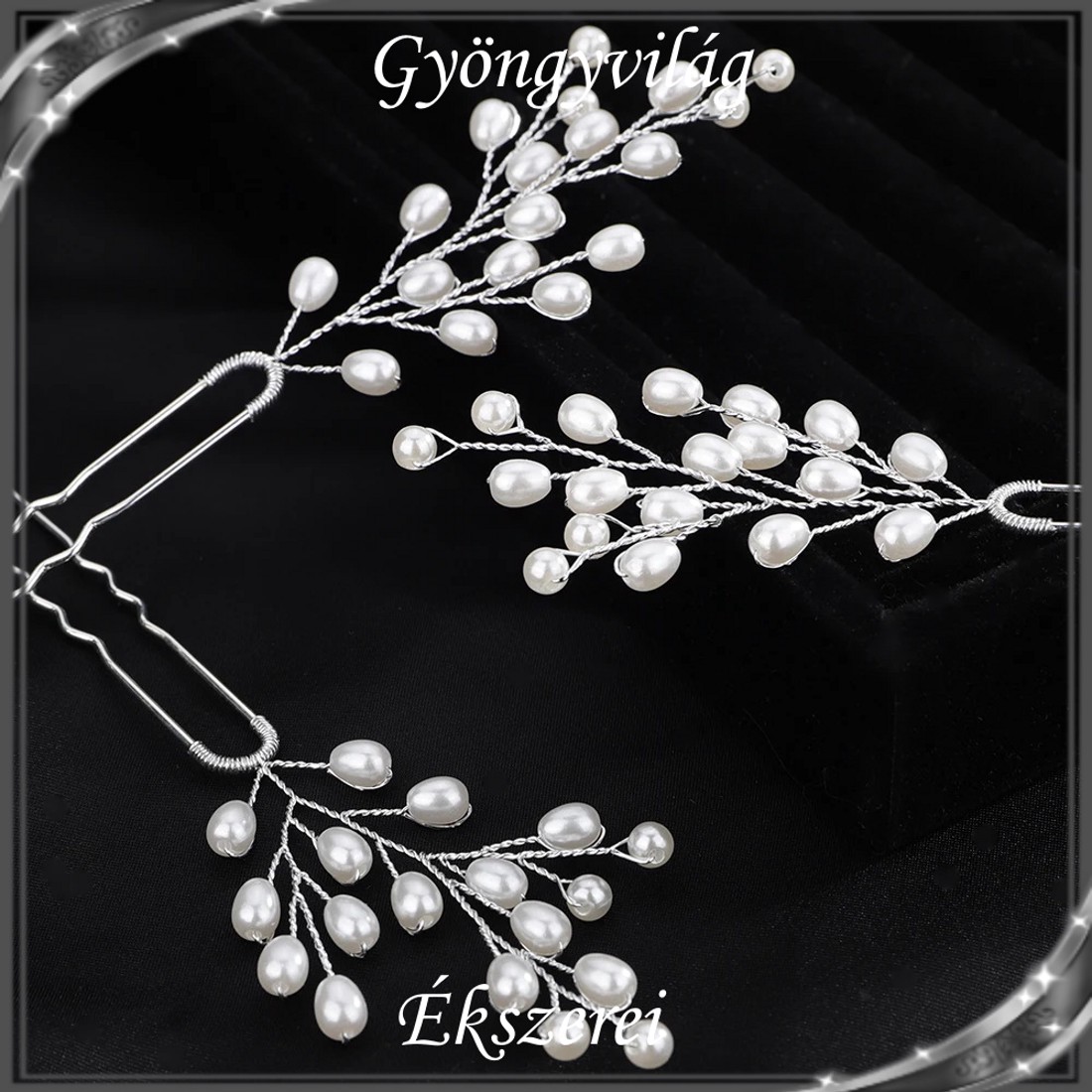 Bijuterii, ornamente de păr, catarame de păr: nuntă, mireasă, ornament de păr casual S-H-TŰ04e set alb (3db) - - Artynos.ro Bijuterii, ornamente de păr, catarame de păr: nuntă, mireasă, ornament de păr casual S-H-TŰ04e set alb (3db) - - Artynos.ro