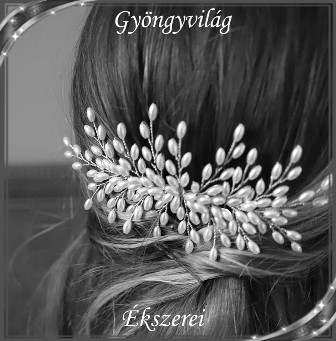 Bijuterii, ornamente de păr, catarame de păr: nuntă, mireasă, ornamente de păr casual S-H-WH-15e - accesorii nuntă - ornamente de păr de nuntă - ornamente de păr mireasă - Artynos.ro