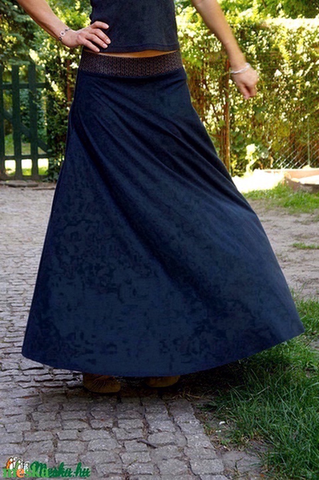 Fustă lungă neagră -  - Artynos.ro