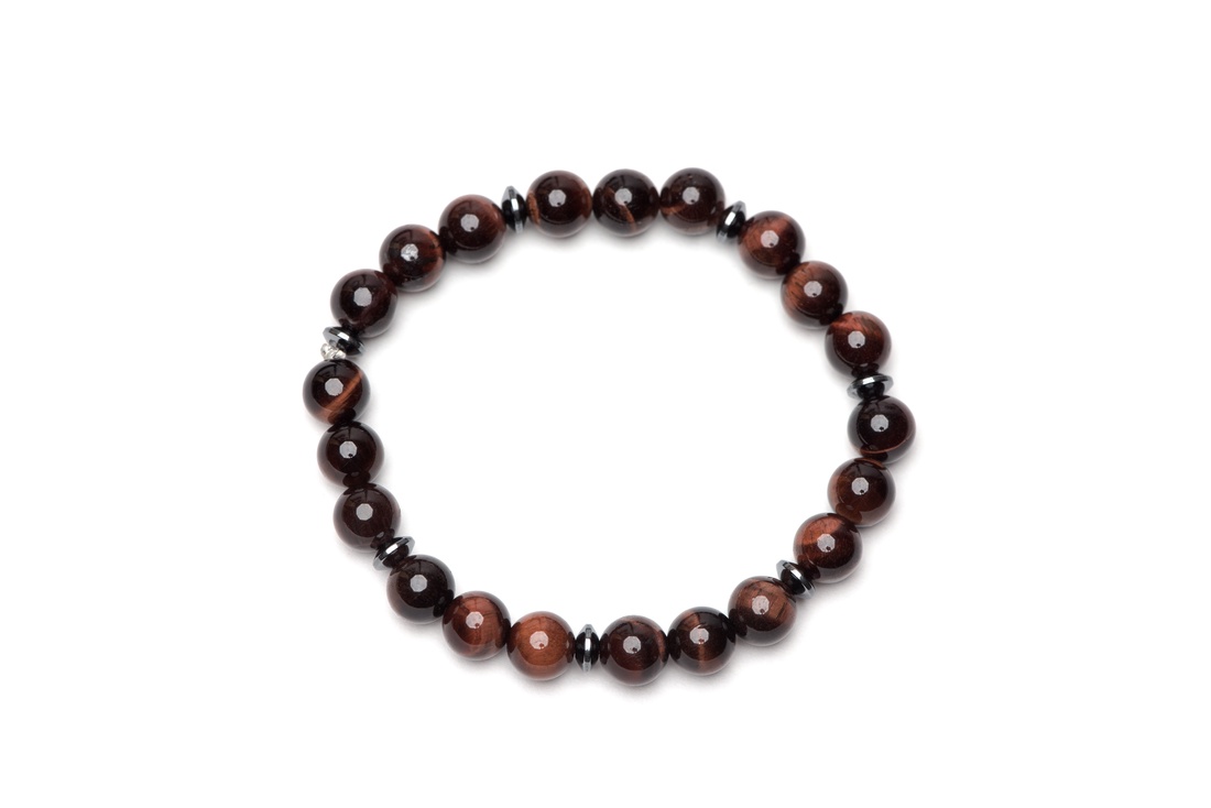 Bratara ochi de taur si hematit 8 mm model 3 - bijuterii - brățări - brățară cu mărgele - Artynos.ro Bratara ochi de taur si hematit 8 mm model 3 - bijuterii - brățări - brățară cu mărgele - Artynos.ro