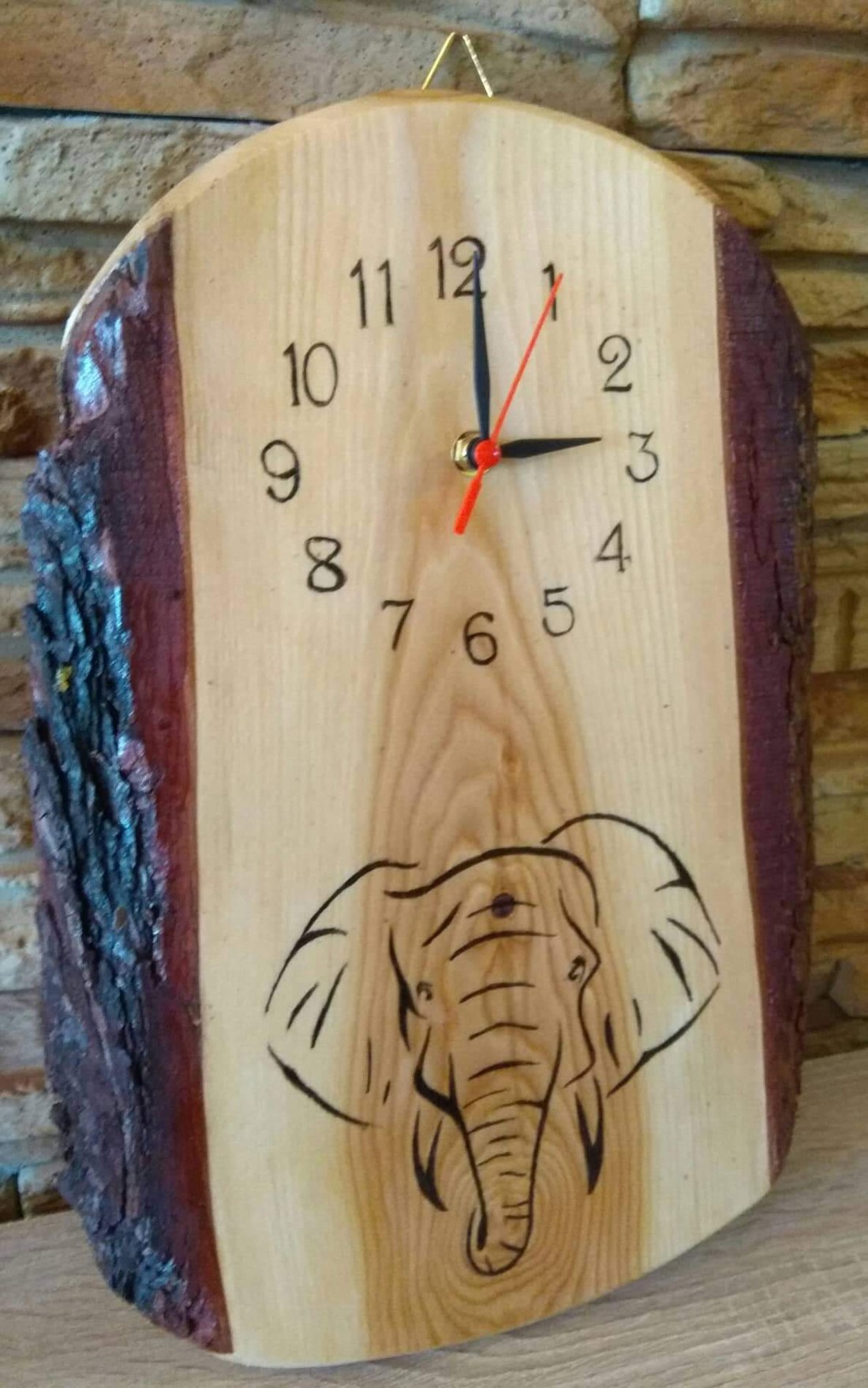 Craft ceas de perete decorat cu motiv elefant - - Artynos.ro Craft ceas de perete decorat cu motiv elefant - - Artynos.ro