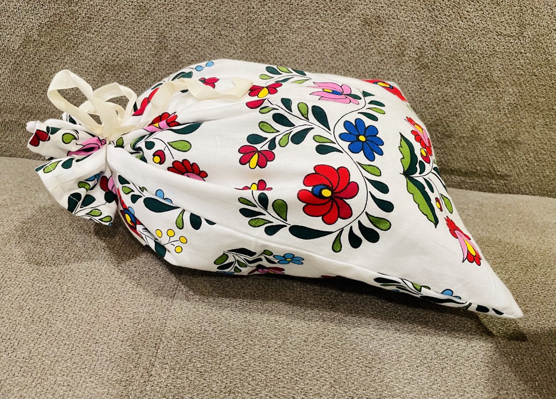 Pungă de pâine cu flori -  - Artynos.ro