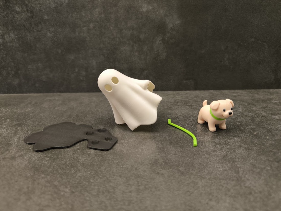 Ofertă specială - Decor iluminat pentru rafturi cu fantome -  - Artynos.ro