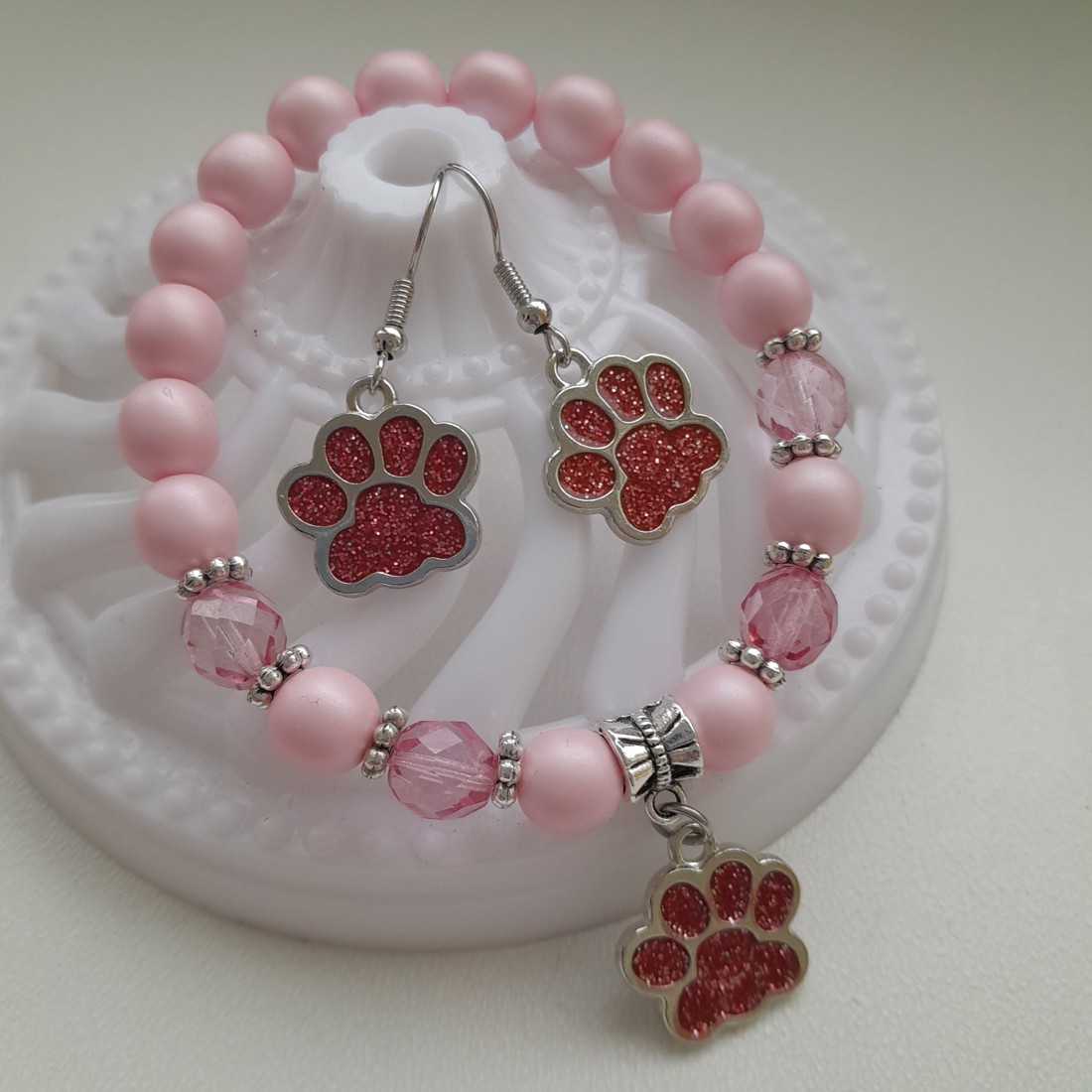 Set de bijuterii Tappanche - brățară, cercei - bijuterii - seturi de bijuterii - Artynos.ro