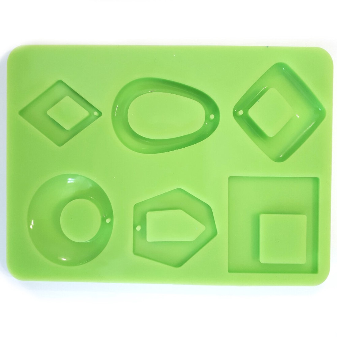 Set de matrițe pentru realizarea pandantivelor din rășină, 6 bucăți -  - Artynos.ro