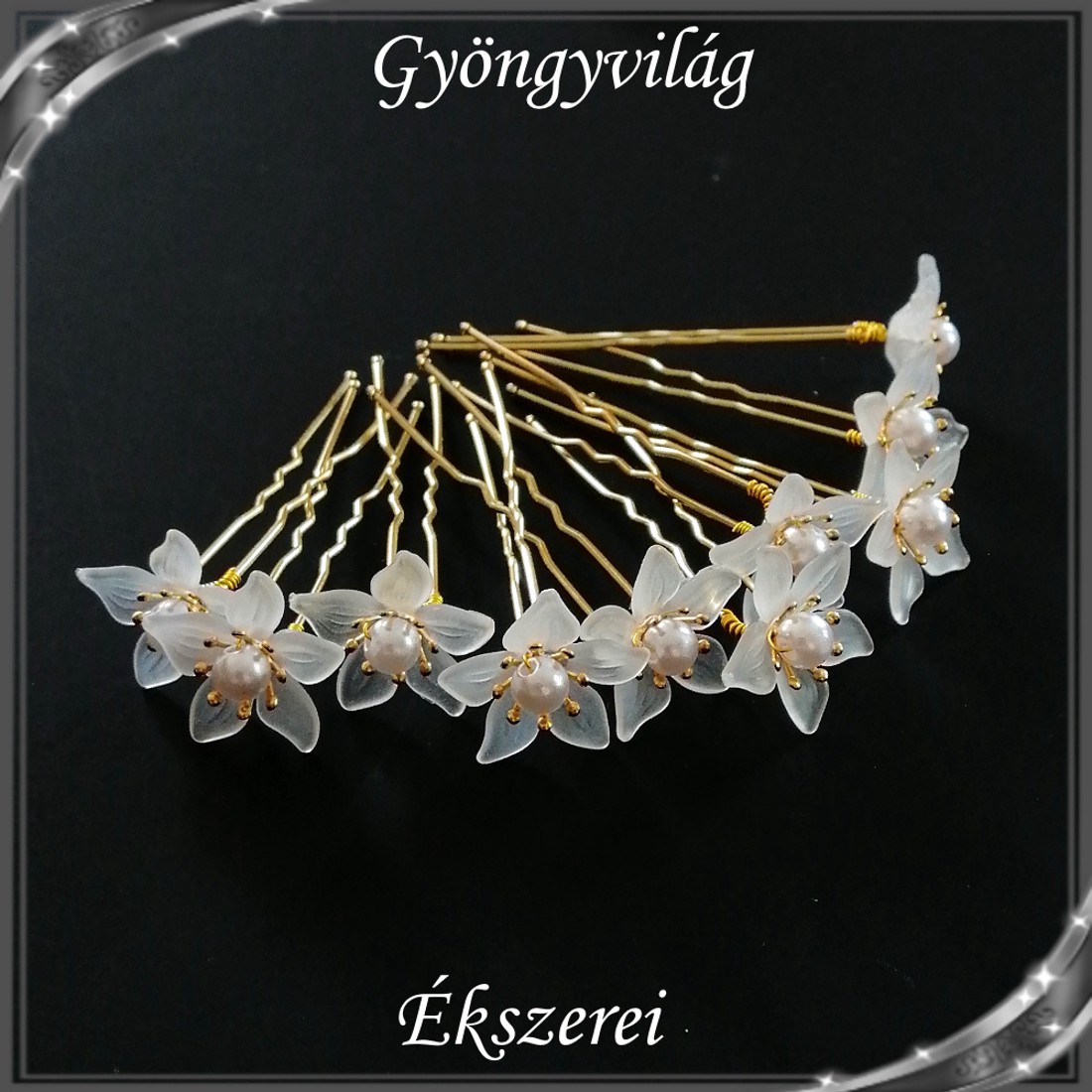 Bijuterii, ornamente de păr, catarame de păr: nuntă, mireasă, ornament de păr casual S-H-TŰ17-2a 10pcs/pack - accesorii nuntă - ornamente de păr de nuntă - coroană de cap mireasă - Artynos.ro