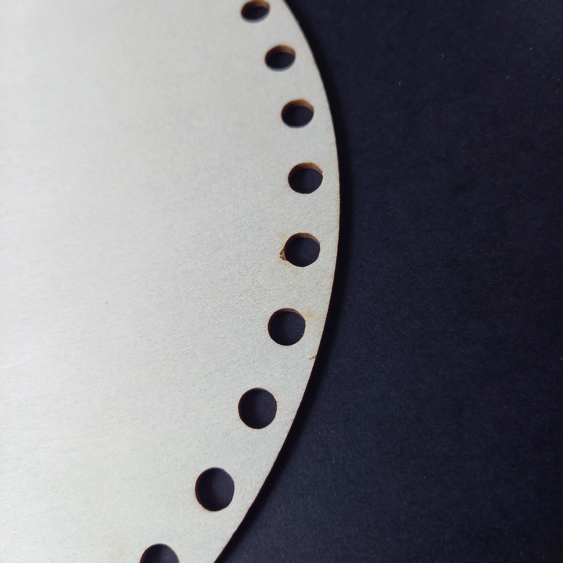 20 cm Material decorativ din lemn natural, potrivit pentru croșetat   -  - Artynos.ro