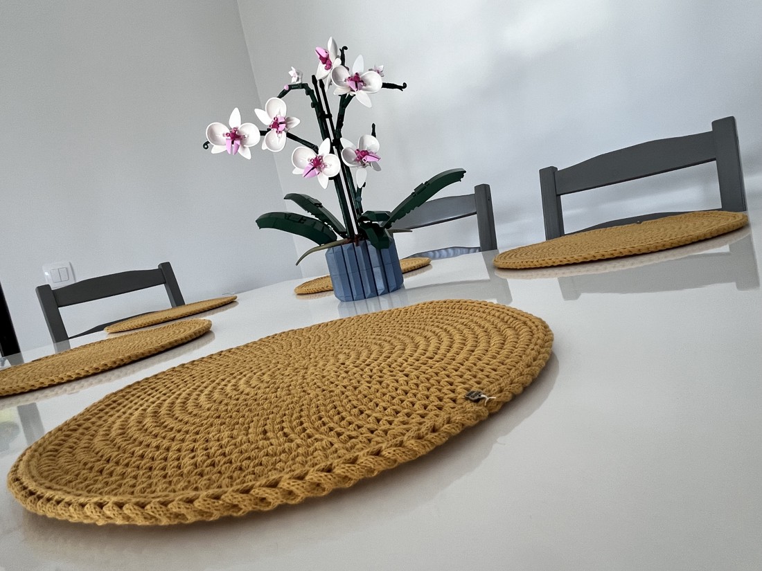 Set de masă croșetat - casă & stil de viață - textile de casă - covor - covor croșetat - Artynos.ro