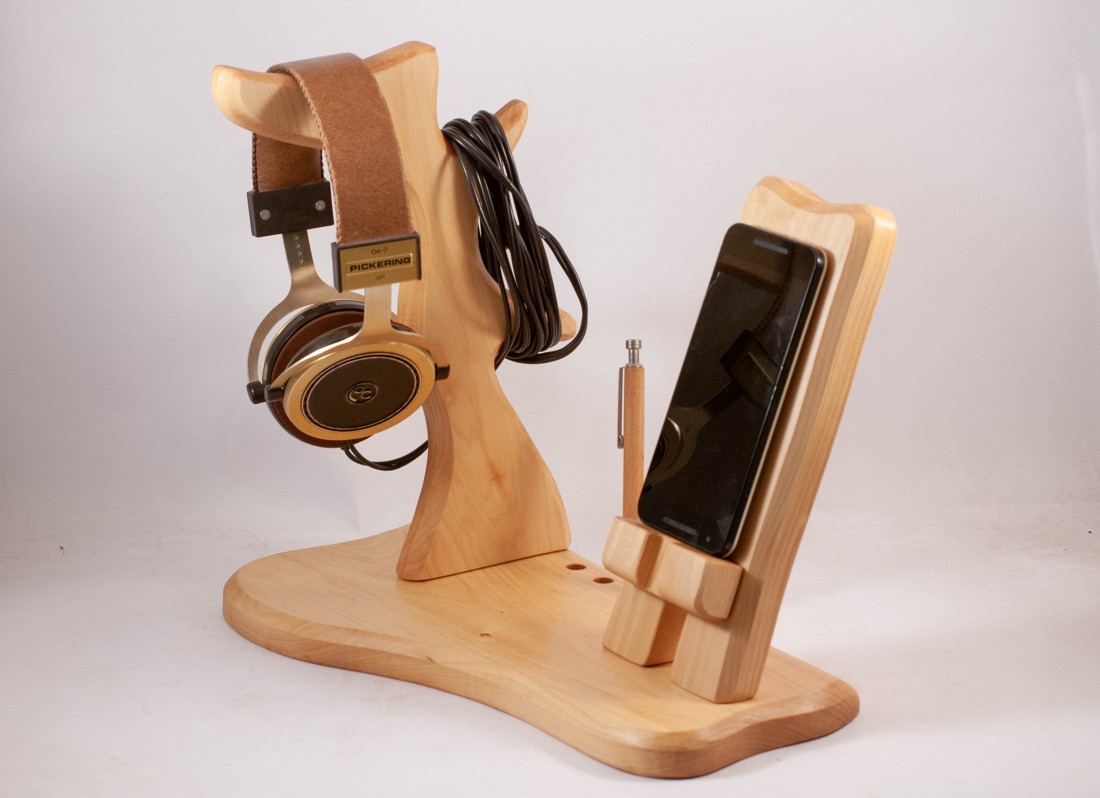 Suport pentru căști și telefon mobil, organizator desktop - - Artynos.ro Suport pentru căști și telefon mobil, organizator desktop - - Artynos.ro