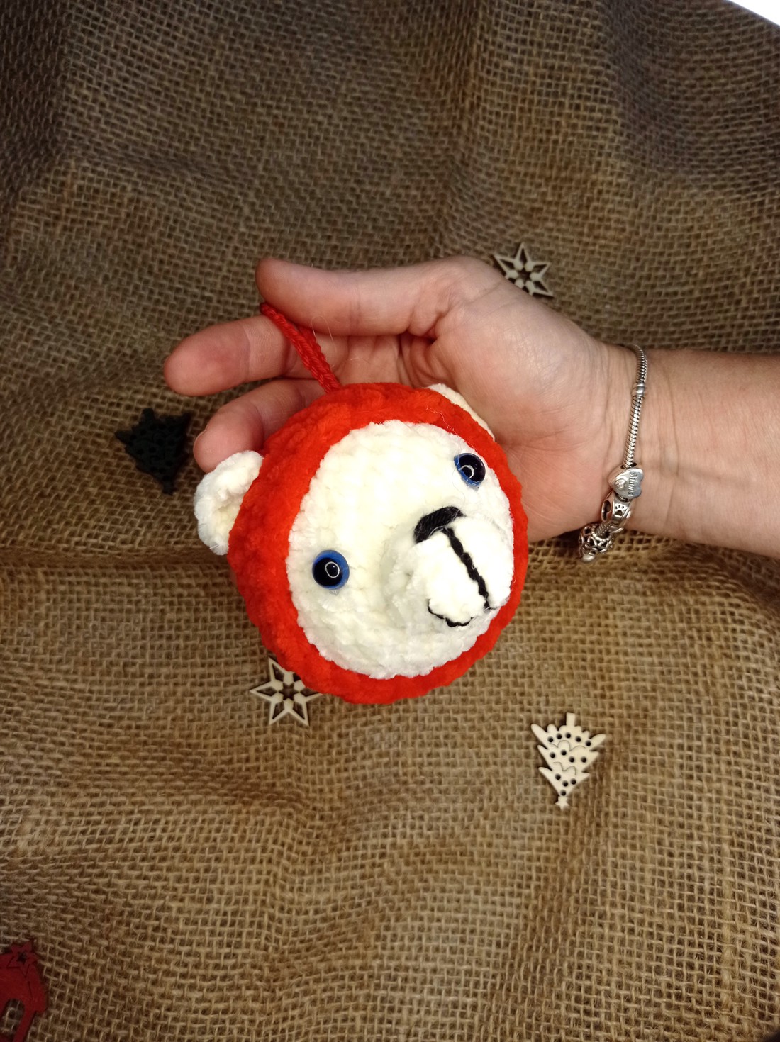 ornamente croșetate pentru pomul de Crăciun - crăciun - decorațiuni de crăciun de casă - globuri de crăciun - Artynos.ro