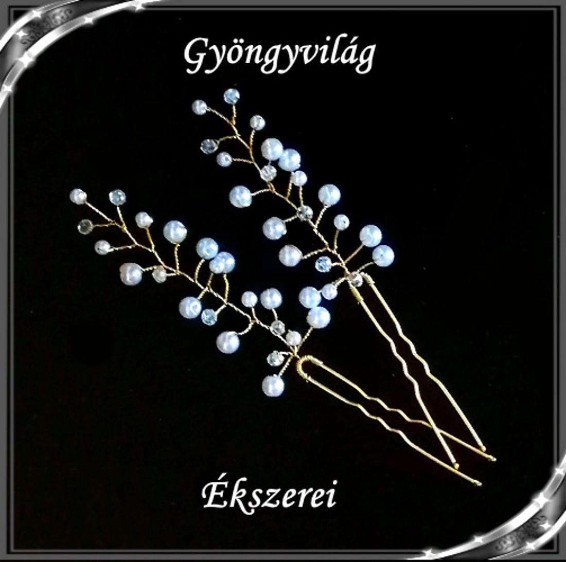 Nuntă, mireasă, ornament de păr casual, SH 12aa 2pcs/set -  - Artynos.ro