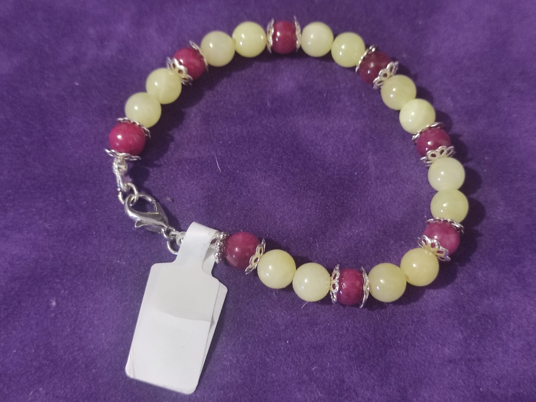 Bratara pietre naturale. - accesorii nuntă - accesorii și cadouri de burlecițe - Artynos.ro