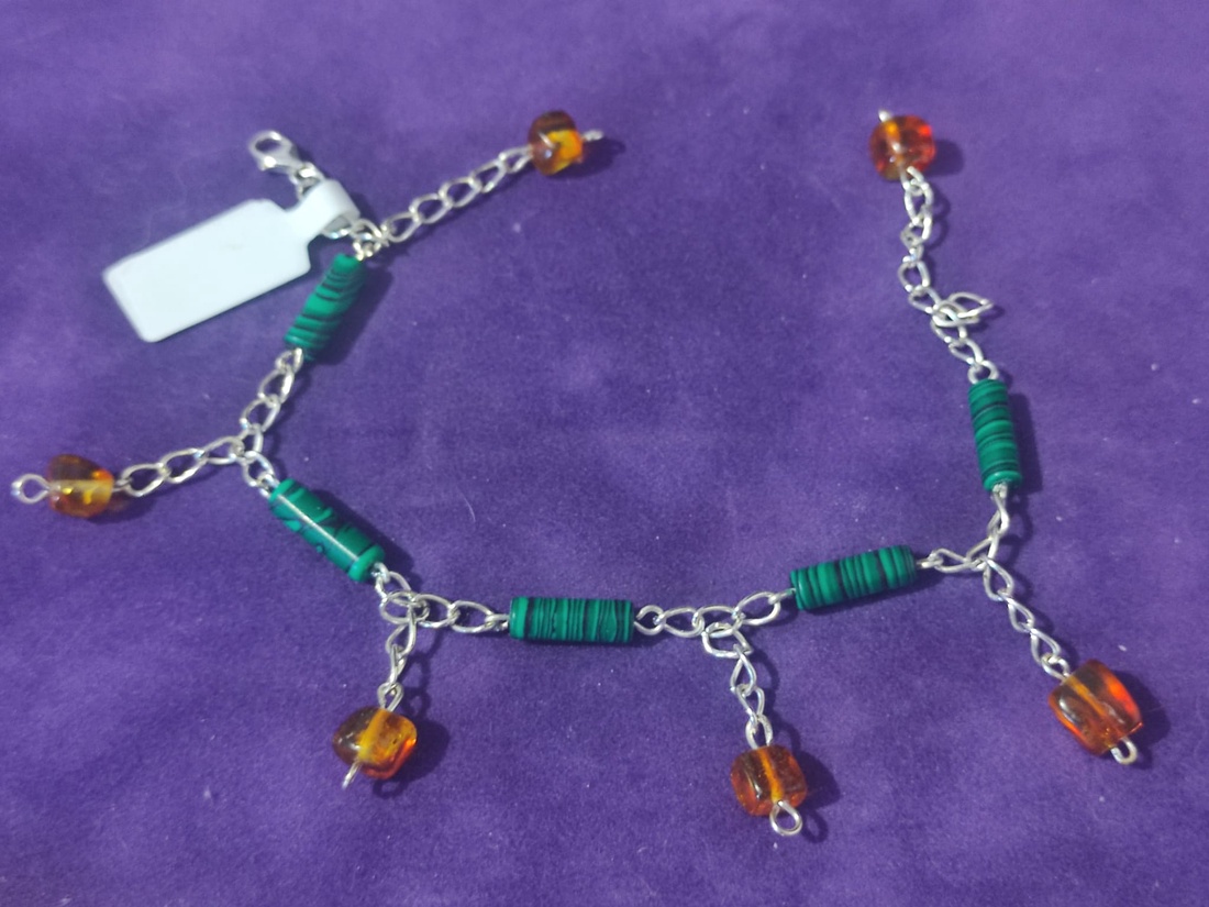 Bratara malahit. - accesorii nuntă - accesorii și cadouri de burlecițe - Artynos.ro Bratara malahit. - accesorii nuntă - accesorii și cadouri de burlecițe - Artynos.ro