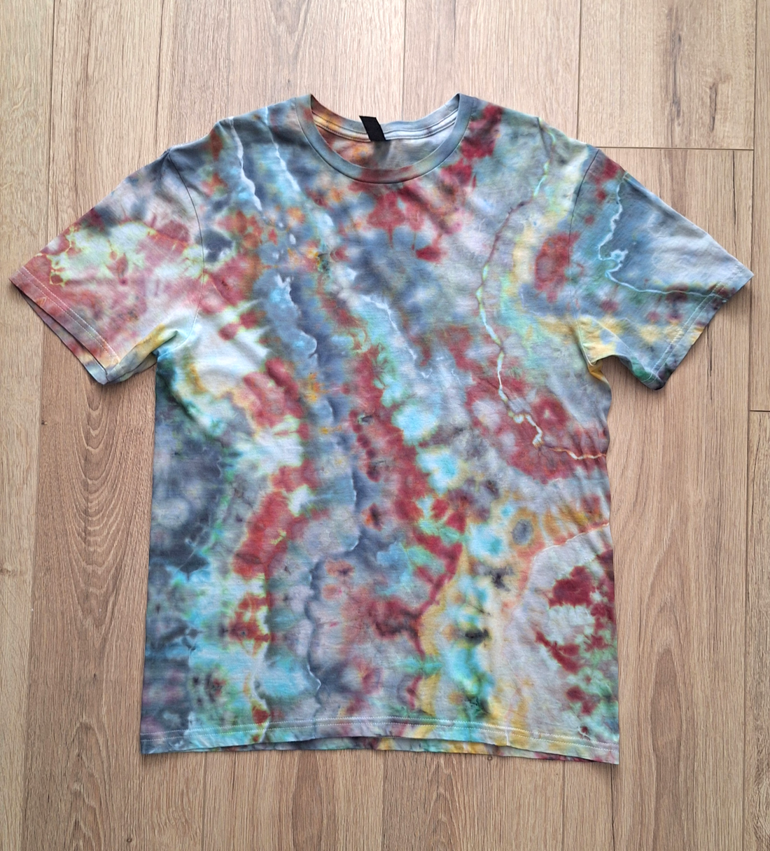 Mineral Haze � Tricou bumbac moale vopsit manual - îmbrăcăminte și modă - haine bărbați - tricouri bărbați - Artynos.ro