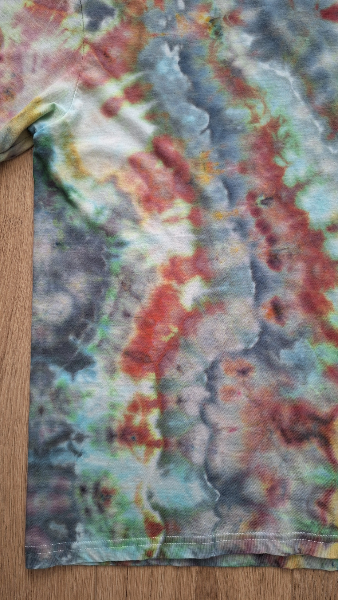 Mineral Haze � Tricou bumbac moale vopsit manual - îmbrăcăminte și modă - haine bărbați - tricouri bărbați - Artynos.ro