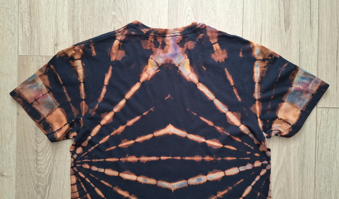 Reverse Bones � Tricou rock vopsit manual unicat - îmbrăcăminte și modă - haine bărbați - tricouri bărbați - Artynos.ro