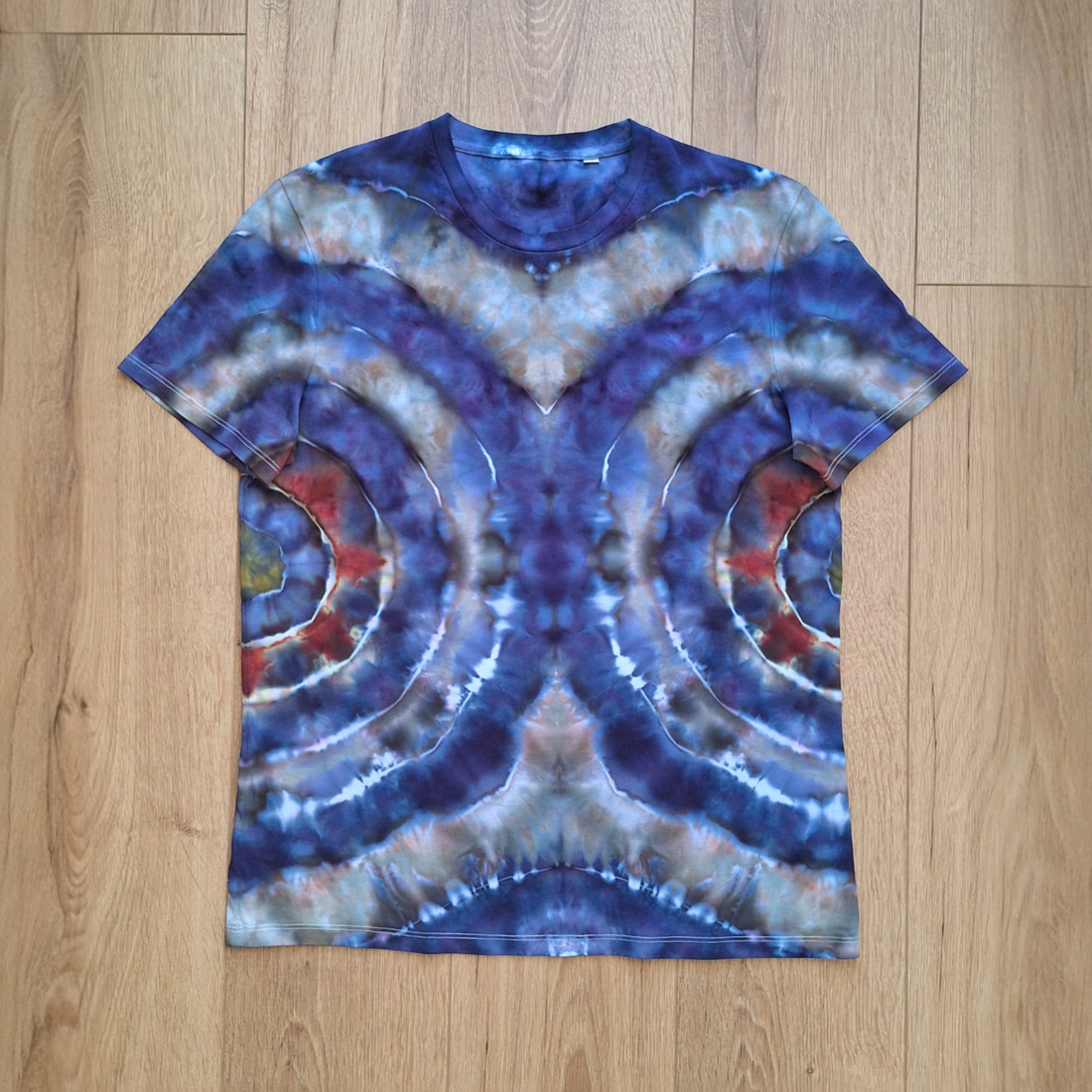 Blue Canyon - Tricou bumbac vopsit manual unicat - îmbrăcăminte și modă - haine bărbați - tricouri bărbați - Artynos.ro