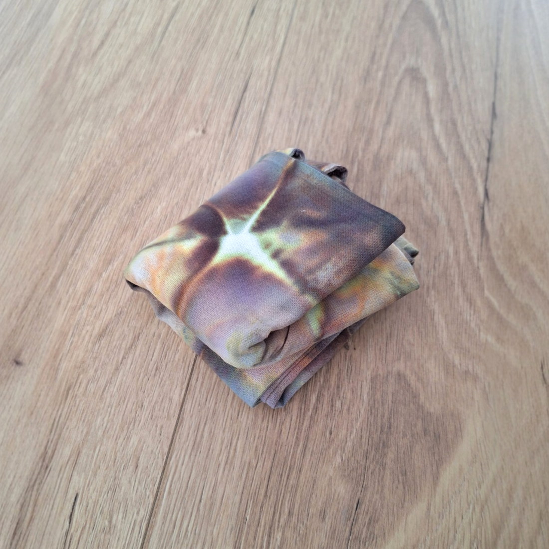 Brown Shibori - Sacoșă cumpărături vopsită manual - genți și portofele - geantă pentru cumpărături - totebaguri - Artynos.ro