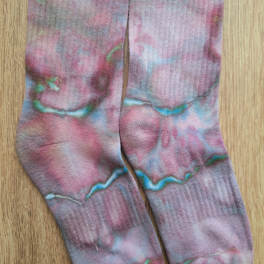 Soft Marble - Șosete colorate flaușate unicat - îmbrăcăminte și modă - pantofi, papuci, șosete - șosete, șosete de genunchi - Artynos.ro