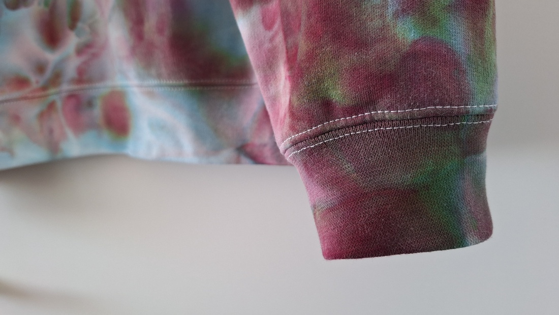 Stormy Sky - Hanorac unisex vopsit manual unicat - îmbrăcăminte și modă - haine bărbați - pulover bărbați - Artynos.ro