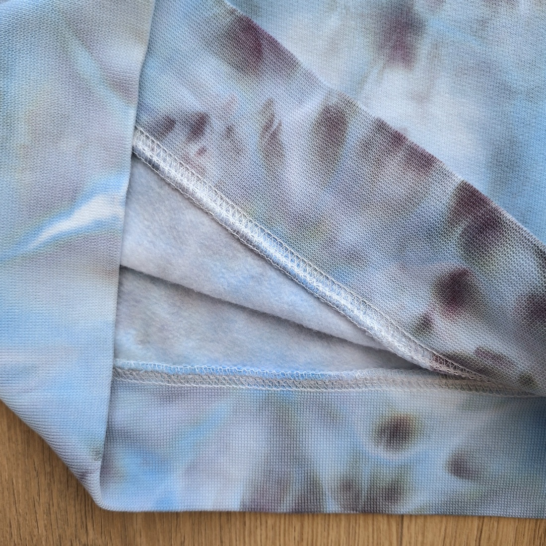 Crystal Cloud - Hanorac unisex vopsit manual unicat - îmbrăcăminte și modă - haine damă - hanorace, cardigane - Artynos.ro