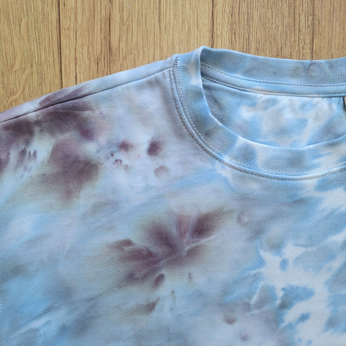 Crystal Cloud - Hanorac unisex vopsit manual unicat - îmbrăcăminte și modă - haine damă - hanorace, cardigane - Artynos.ro