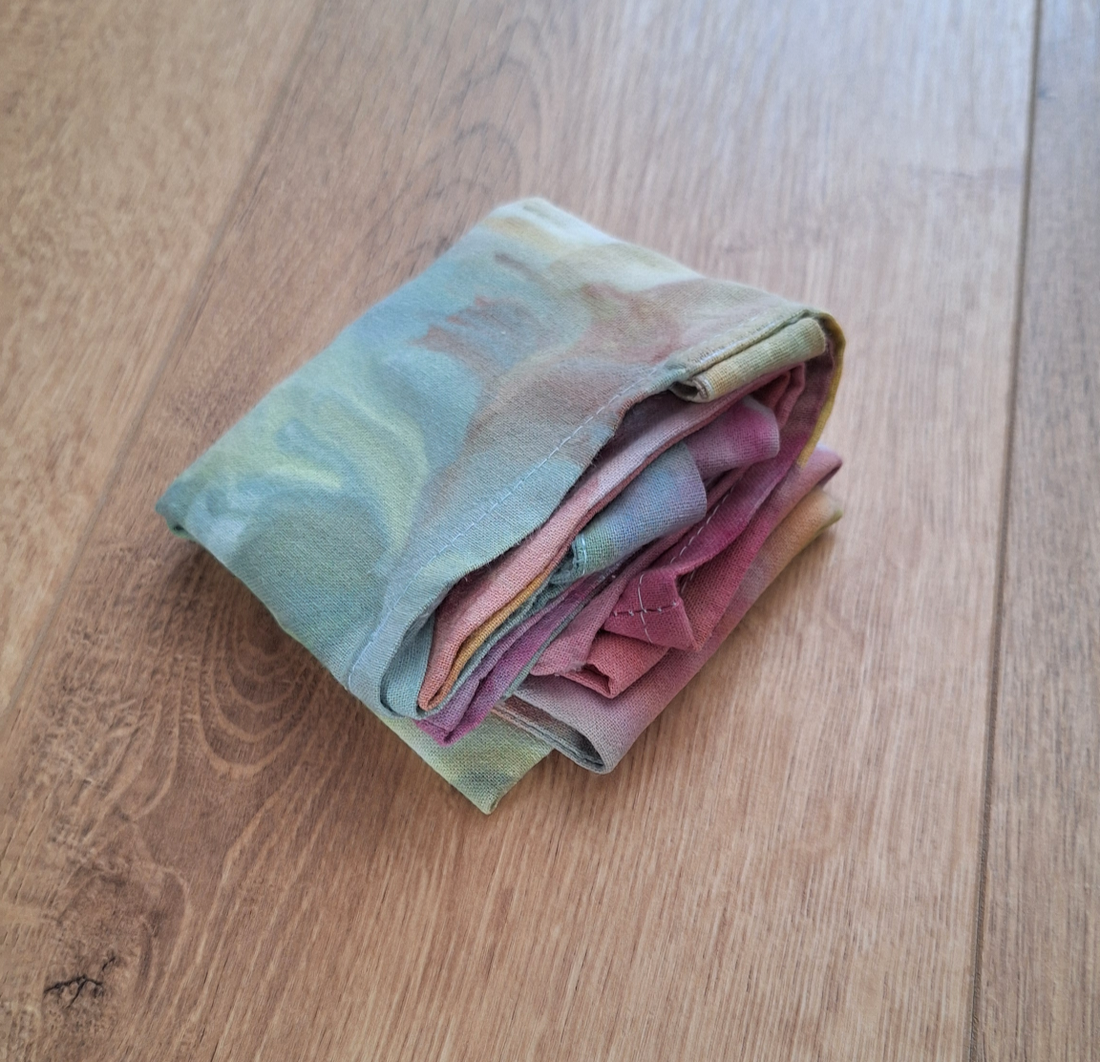 Wildflowers - Sacoșă cumpărături vopsită manual - genți și portofele - geantă pentru cumpărături - totebaguri - Artynos.ro