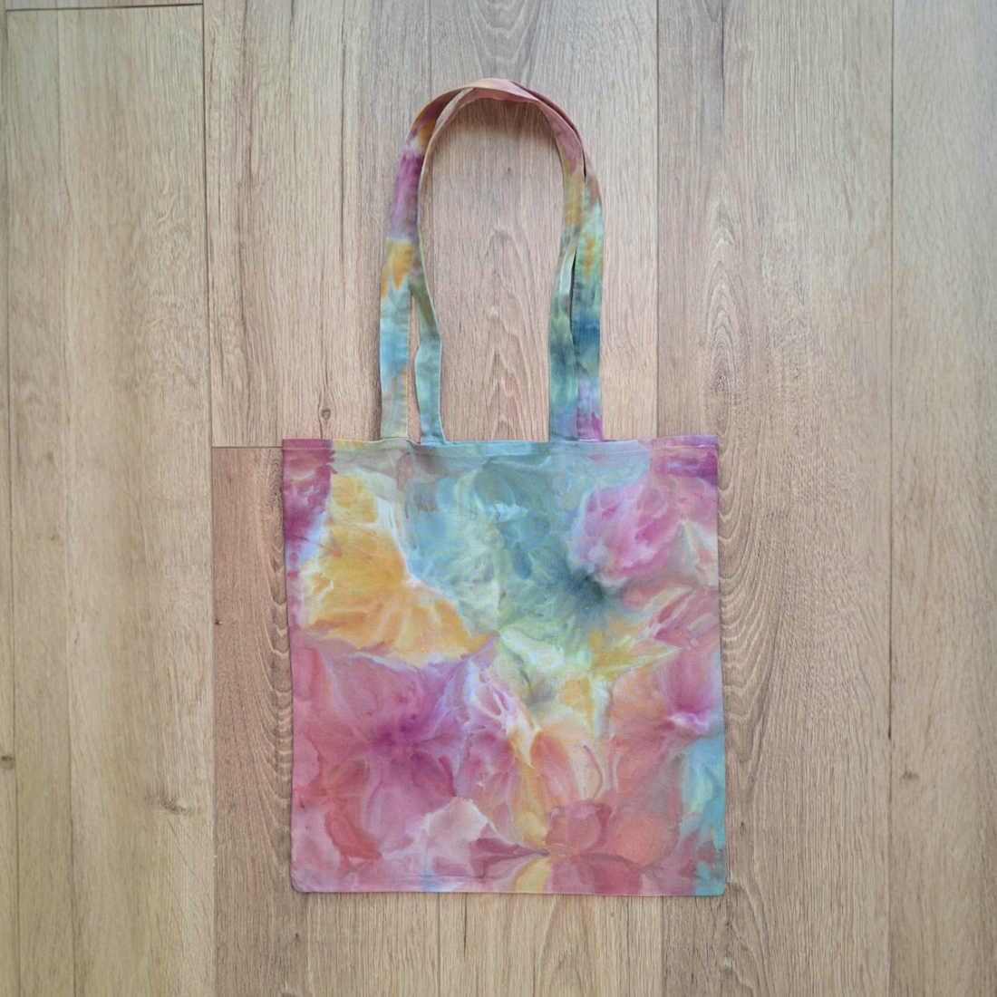 Wildflowers - Sacoșă cumpărături vopsită manual - genți și portofele - geantă pentru cumpărături - totebaguri - Artynos.ro