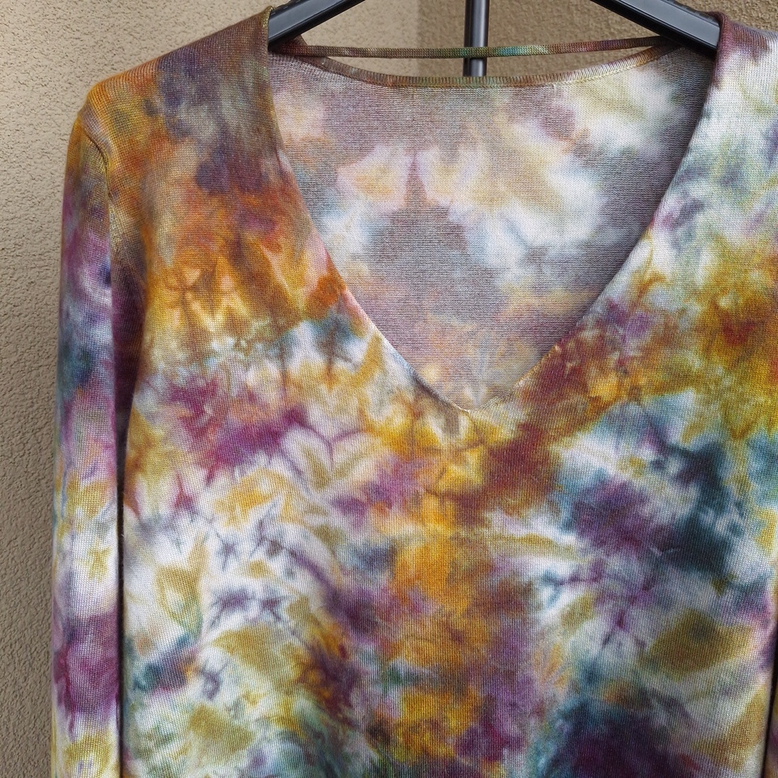 Bluză unicat decolteu în V stil boem boho grunge - îmbrăcăminte și modă - haine damă - bluze damă - Artynos.ro