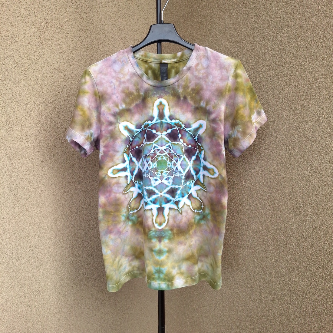 Tricou hippie bumbac mandala festival unicat - îmbrăcăminte și modă - haine damă - tricou și top de damă - Artynos.ro