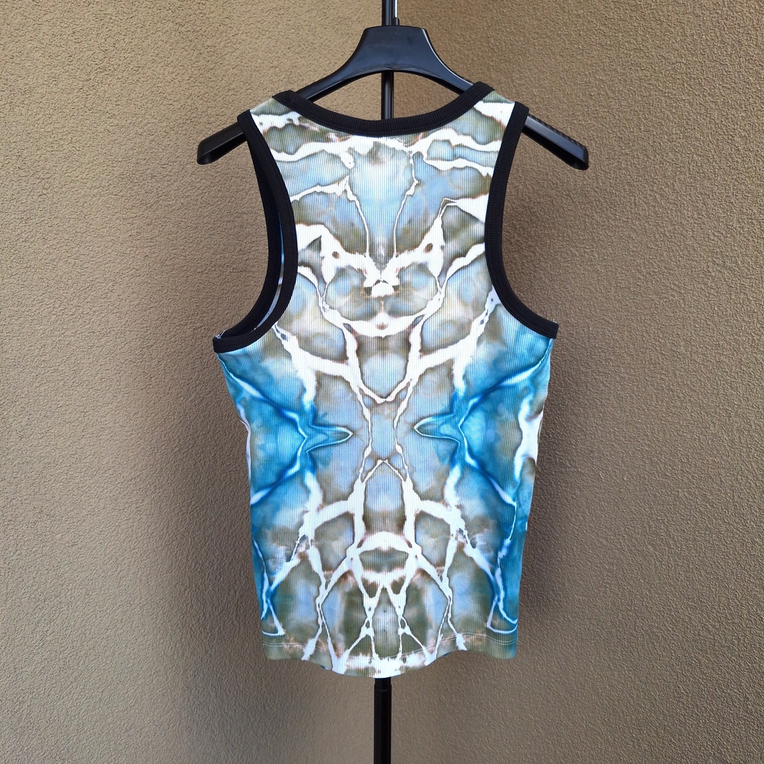 [M] Top de vară artistic unicat mandala hippie  - îmbrăcăminte și modă - haine damă - tricou și top de damă - Artynos.ro
