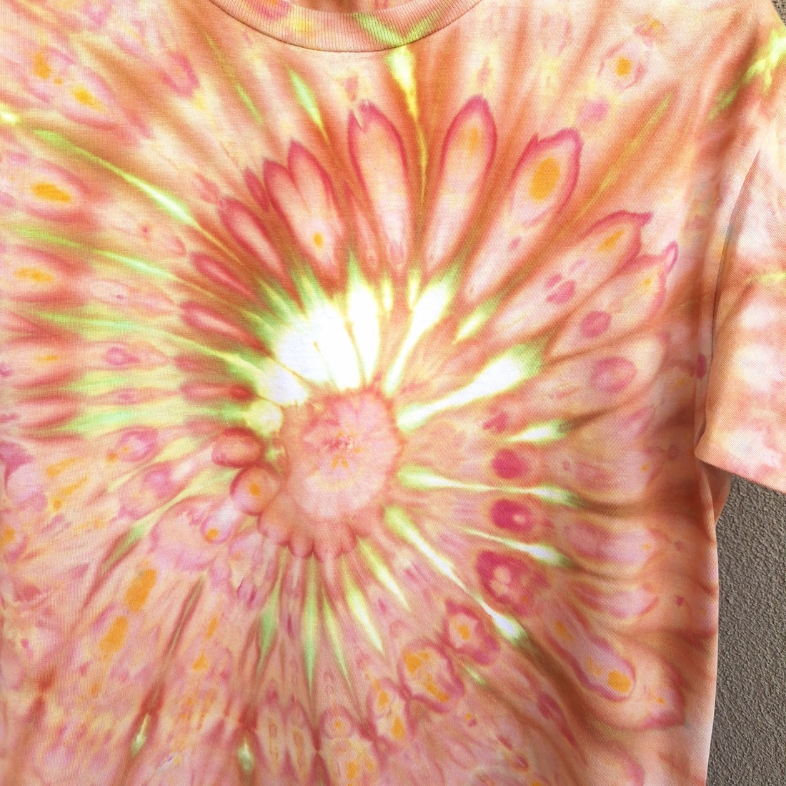 [10-12 ani/L] Tricou copii unisex unicat portocaliu - îmbrăcăminte și modă - haine bebeluși și copii - tricouri copii - Artynos.ro
