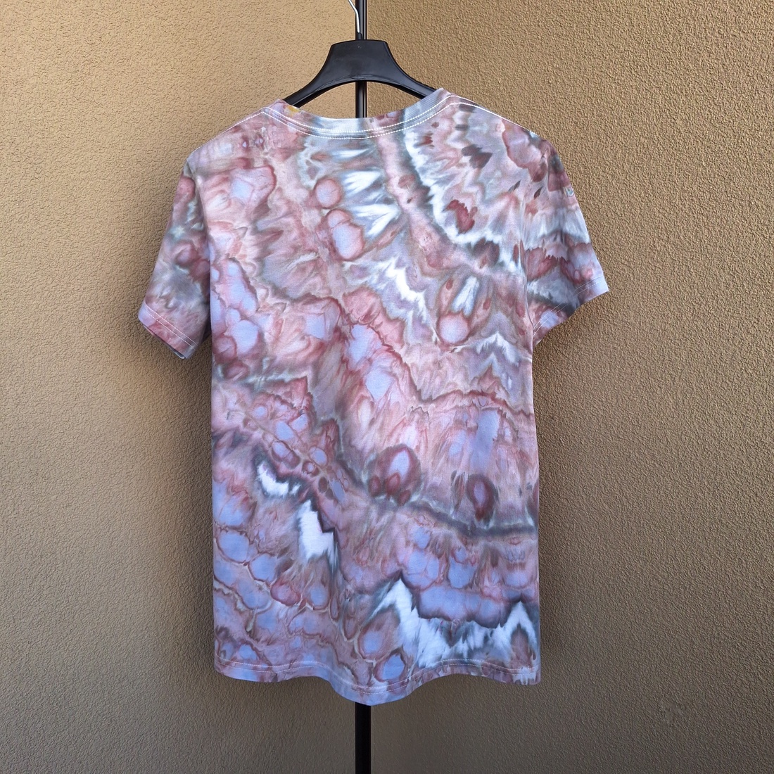 [M] Tricou bumbac dens vopsit manual unicat - îmbrăcăminte și modă - haine damă - tricou și top de damă - Artynos.ro