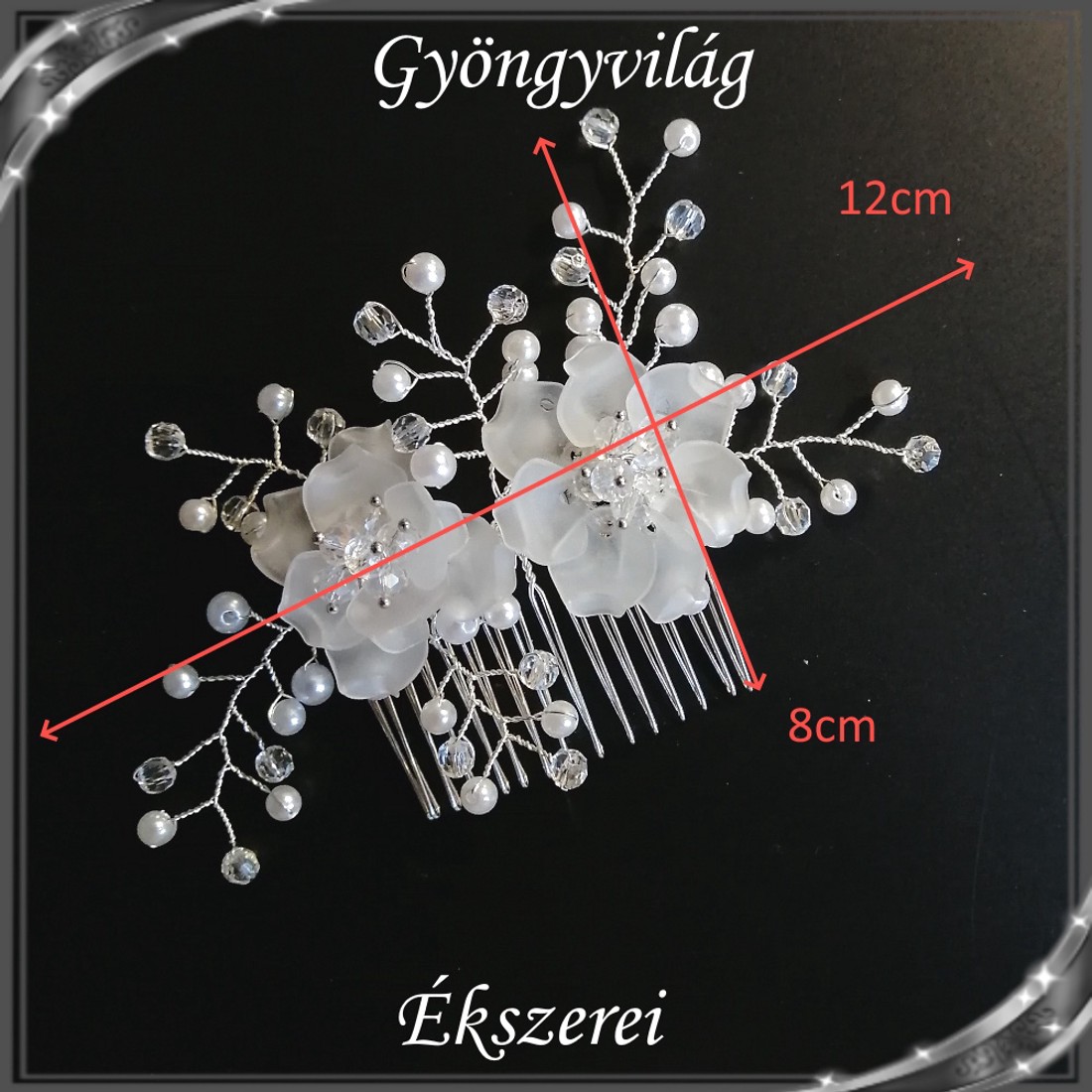 Bijuterii, ornamente de păr, catarame de păr: nuntă, mireasă, ornamente de păr casual S-H-WH-12e - - Artynos.ro Bijuterii, ornamente de păr, catarame de păr: nuntă, mireasă, ornamente de păr casual S-H-WH-12e - - Artynos.ro