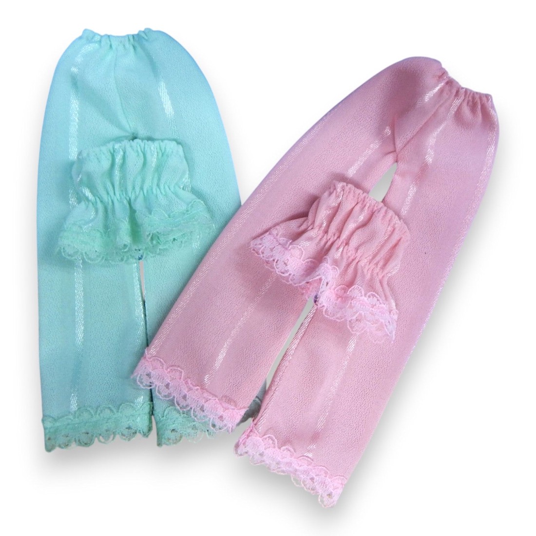NOU! Set de pantaloni ușori de vară cu imprimeu Puncs  - rochie pentru păpuși de tip Barbie (a094ps) -  - Artynos.ro