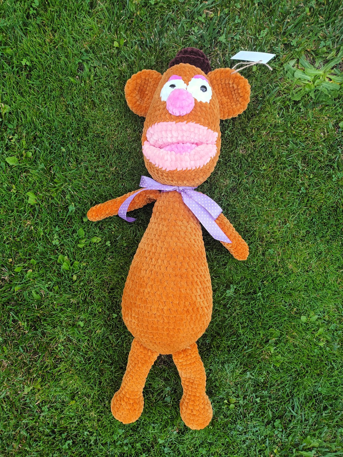 Topi Yogi croșetat, din The Muppet Show - jucării și echipamente pentru copii - plușuri - personaje de basm din pluș - Artynos.ro