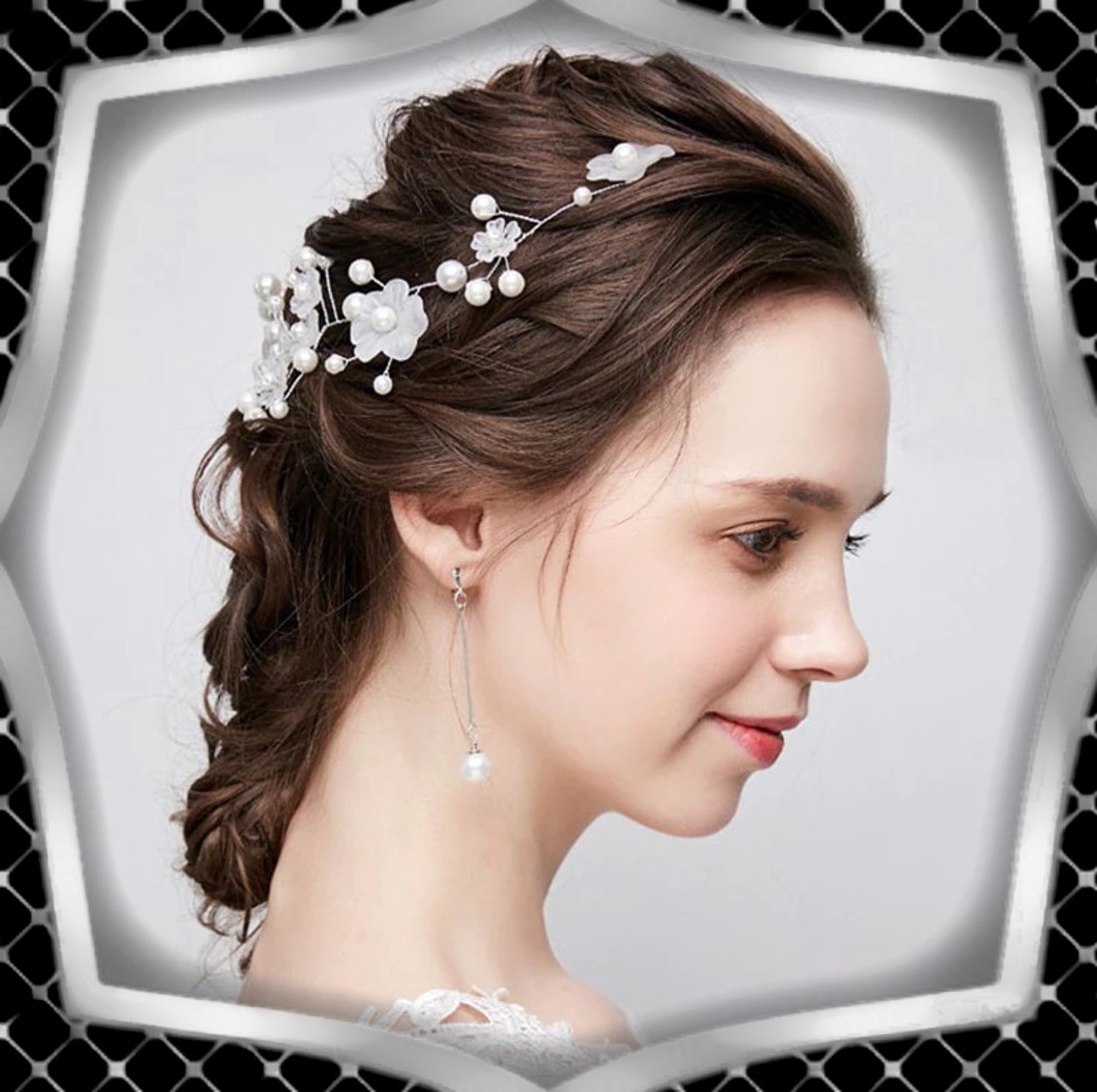 Bijuterii, ornamente de păr, catarame de păr: nuntă, mireasă, ornamente de păr casual ES-H-FÜ06e - - Artynos.ro Bijuterii, ornamente de păr, catarame de păr: nuntă, mireasă, ornamente de păr casual ES-H-FÜ06e - - Artynos.ro
